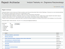 Tablet Screenshot of ankieta.instytut-teatralny.pl